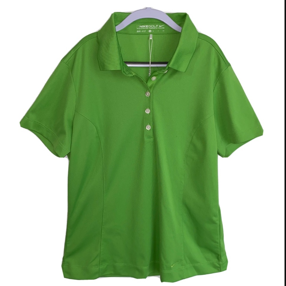 Nike Dri-Fit Women’s Golf Polo Size S Green NWT
